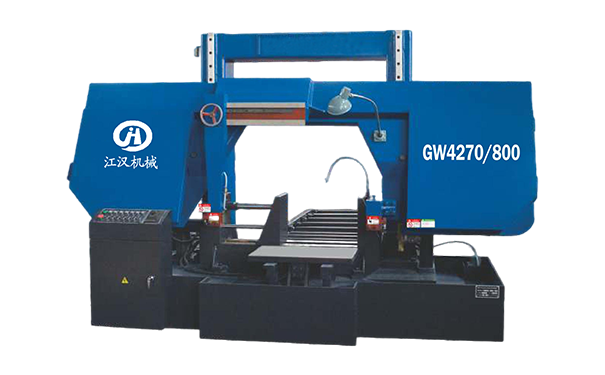 慈利GW4270/800双柱龙门卧式带锯床